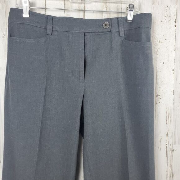 Talbots Cambridge Pants Heather Gray Size 6 - Picture 4 of 10